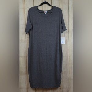 LuLaRoe Julia Black Dress - 2XL